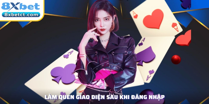 Làm quen giao diện sau khi đăng nhập