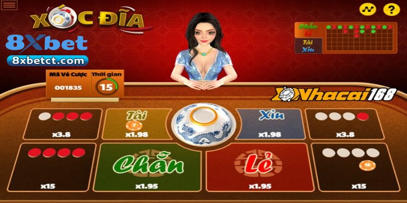 Lý do nên trải nghiệm xóc đĩa trực tuyến tại 8XBET