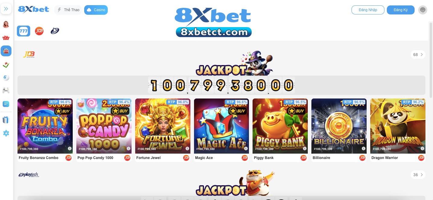 Trải nghiệm tại 8XBET với nhiều ưu điểm vượt trội.